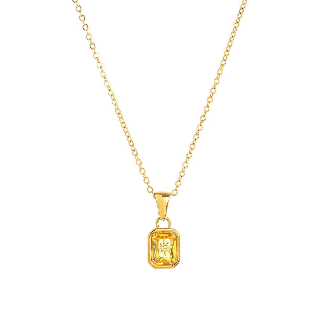 Polaris Birthstone Necklace