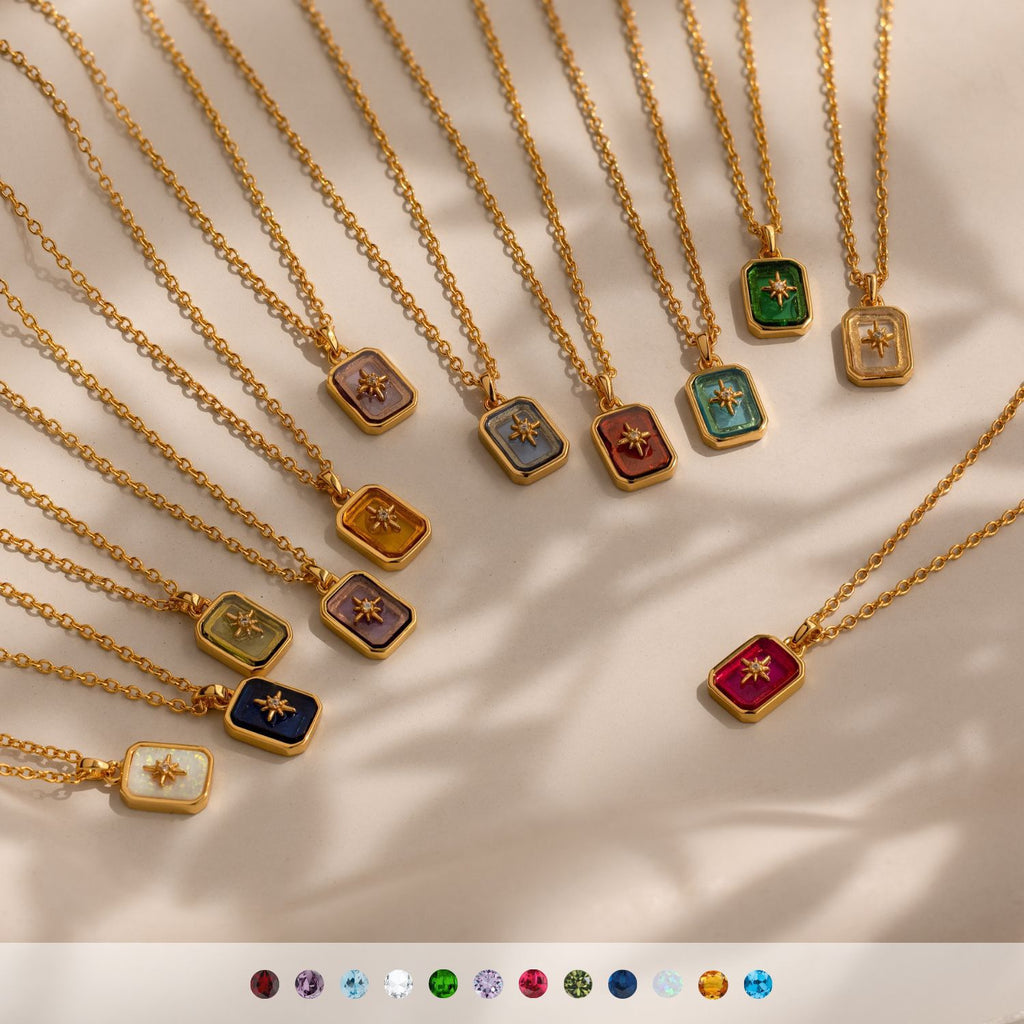 Polaris Birthstone Necklace
