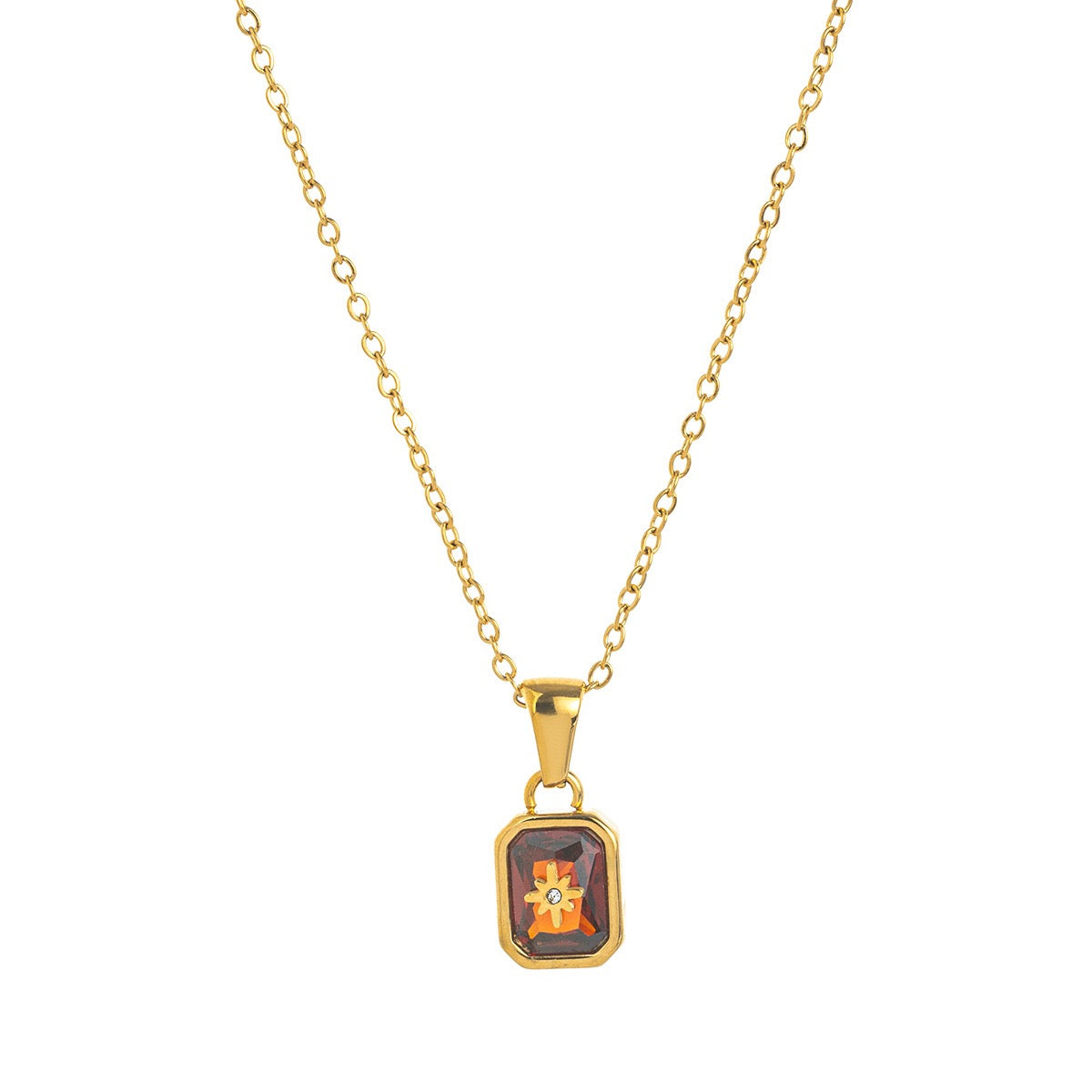 Polaris Birthstone Necklace