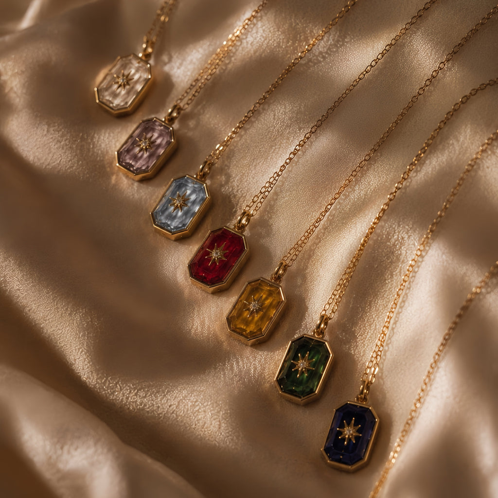 Polaris Birthstone Necklace