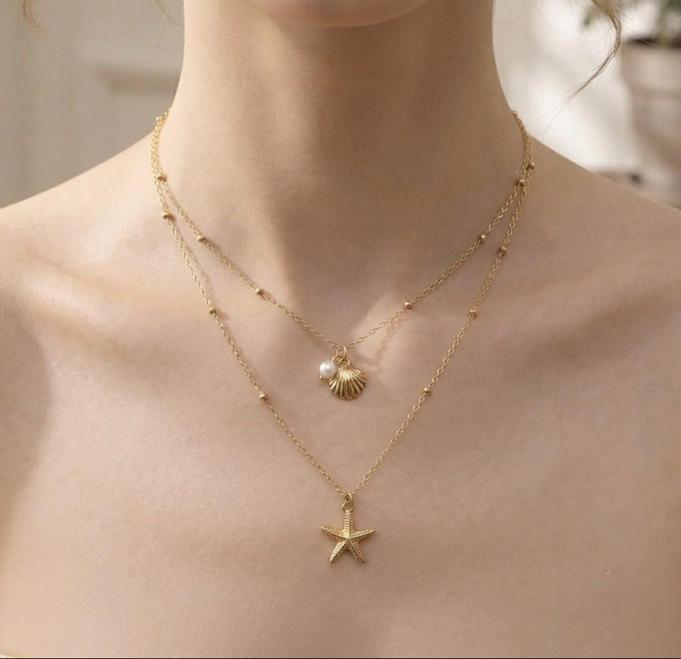 Seaside Layered Necklace